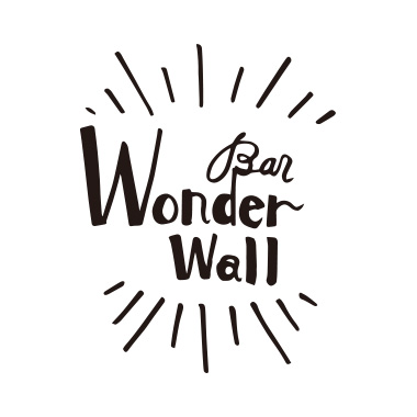 Bar Wonderwall ロゴデザインなら03E
